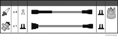 Комплект проводов зажигания HERTH+BUSS JAKOPARTS купить