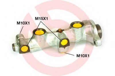 целиндер ручного тормоза BREMBO купить