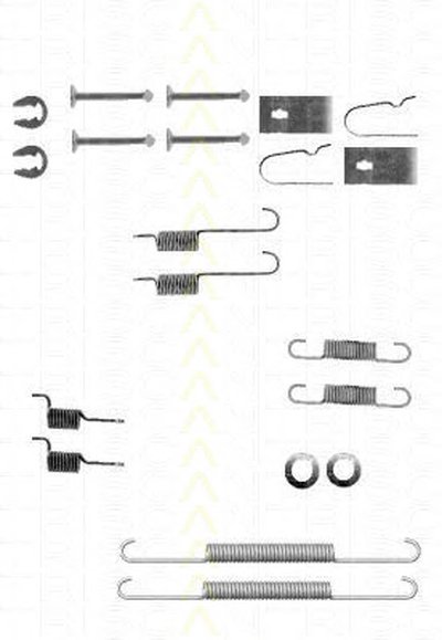 Комплектующие, тормозная колодка TRISCAN купить