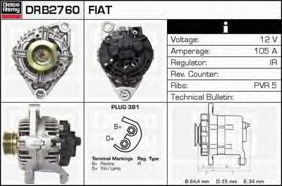 Генератор Remanufactured REMY (Light Duty) DELCO REMY купить