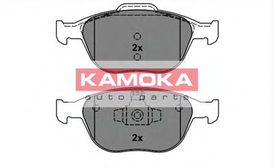 Комплект тормозных колодок, дисковый тормоз KAMOKA купить