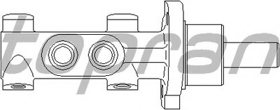целиндер ручного тормоза TOPRAN купить