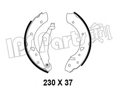 Тормозные колодки IPS Parts IPS Parts купить