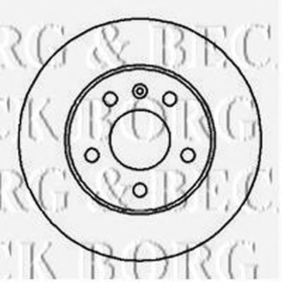Тормозной диск BORG & BECK купить