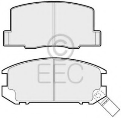 Комплект тормозных колодок, дисковый тормоз EEC купить