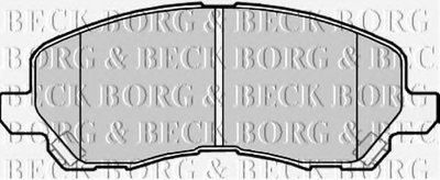 BBP2173 BORG & BECK - Гальмівні колодки до дисків