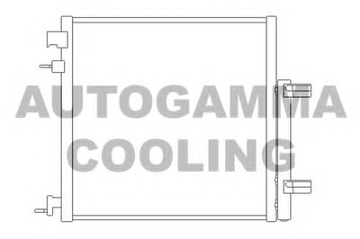 Конденсатор, кондиционер AUTOGAMMA купить