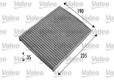 Фильтр, воздух во внутренном пространстве CLIMFILTER PROTECT VALEO купить