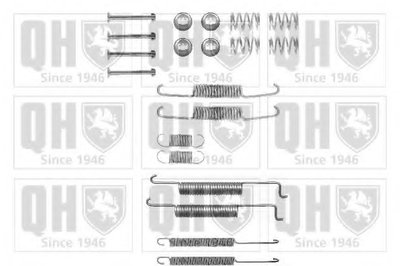 Комплектующие, тормозная колодка QUINTON HAZELL купить