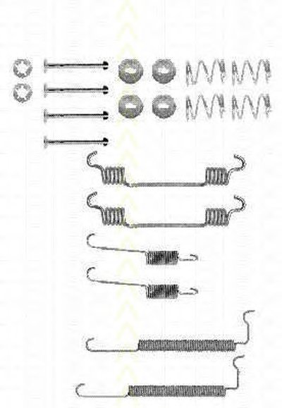 Комплектующие, тормозная колодка TRISCAN купить