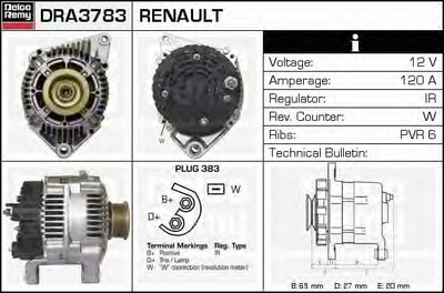 Генератор Remanufactured REMY (Light Duty) DELCO REMY купить