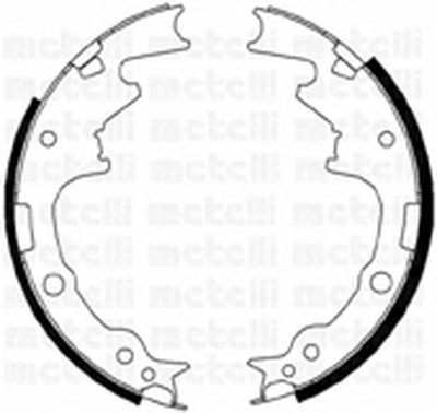 Комплект тормозных колодок METELLI купить