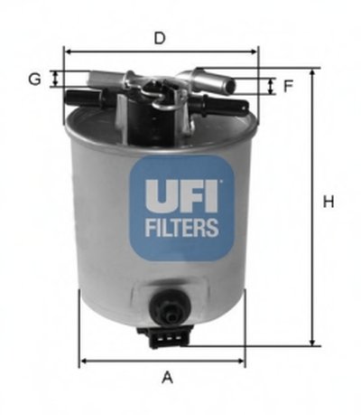 Топливный фильтр UFI купить