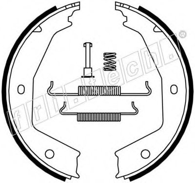 Комплект тормозных колодок, стояночная тормозная система fri.tech. купить