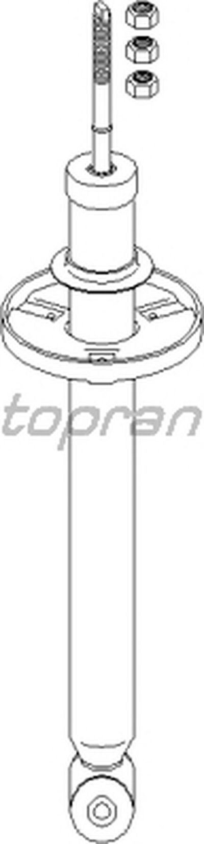 Амортизатор TOPRAN купить