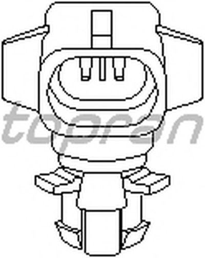 Датчик, внешняя температура TOPRAN купить