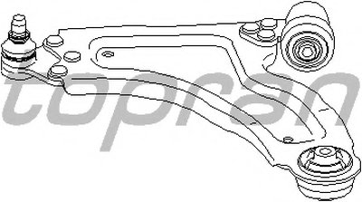 Рычаг независимой подвески колеса, подвеска колеса TOPRAN купить