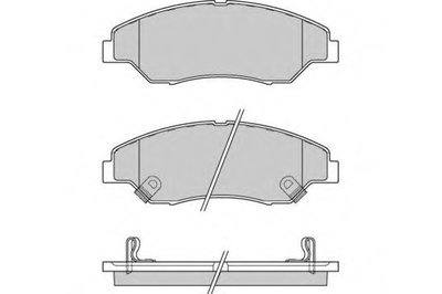 Комплект тормозных колодок, дисковый тормоз E.T.F. купить