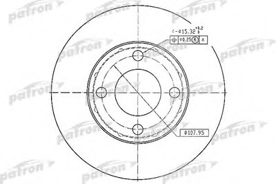 Тормозной диск PATRON купить