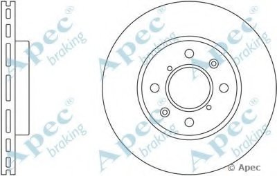 Тормозной диск APEC braking купить