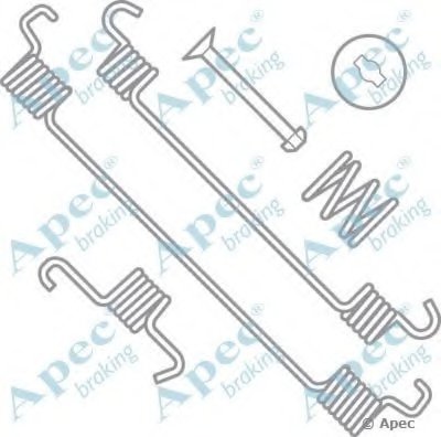 Комплектующие, тормозная колодка APEC braking купить