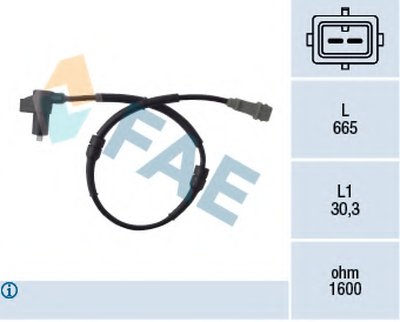Датчик, частота вращения колеса FAE купить