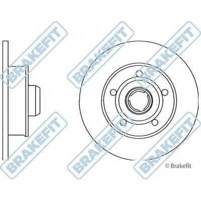 Тормозной диск Brake Fit APEC braking купить