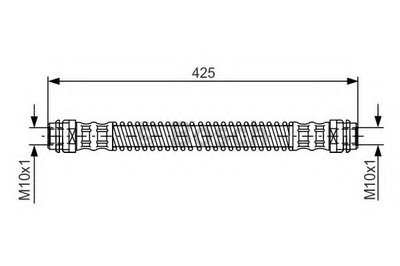 Тормозной шланг BOSCH купить