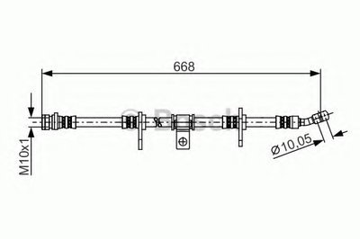 Тормозной шланг BOSCH купить