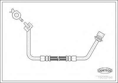 Тормозной шланг CORTECO купить
