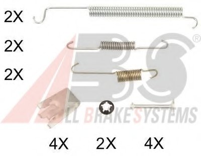 Комплектующие, тормозная колодка A.B.S. купить