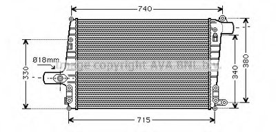 Интеркулер AVA QUALITY COOLING купить