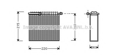 Испаритель, кондиционер AVA QUALITY COOLING купить