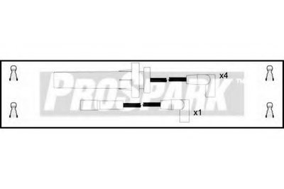 Комплект проводов зажигания ProSpark STANDARD купить