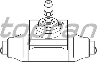 Колесный тормозной цилиндр TOPRAN купить