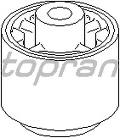 Втулка, балка моста TOPRAN купить
