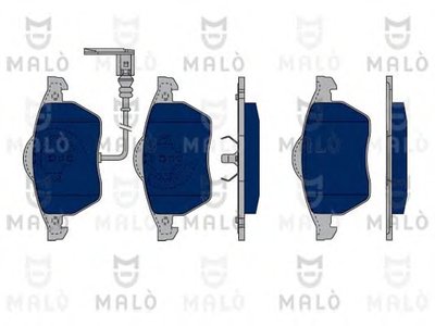 Комплект тормозных колодок, дисковый тормоз MALÒ купить