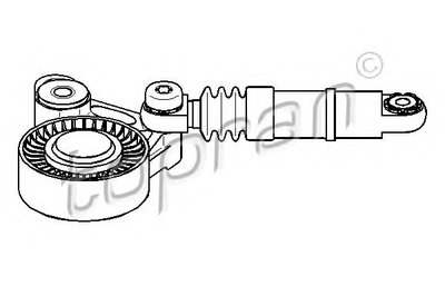Натяжитель ремня, клиновой зубча PREMIUM BRAND TOPRAN купить