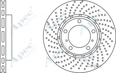 Тормозной диск APEC braking купить