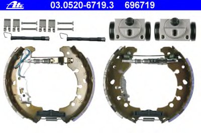 Комплект тормозных колодок Original ATE TopKit ATE купить