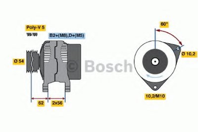 Генератор BOSCH купить