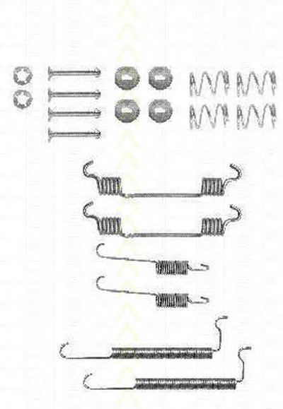 Комплектующие, тормозная колодка TRISCAN купить