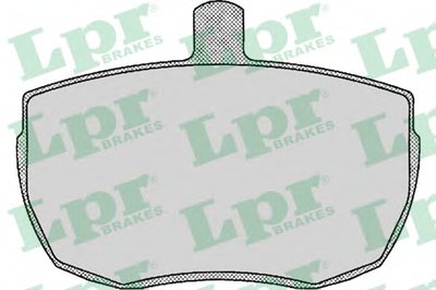 05P140  LPR - Гальмівні колодки до дисків (F, S)