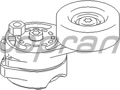 Натяжитель ремня, клиновой зубча TOPRAN купить