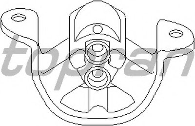 Кронштейн двигателя TOPRAN купить