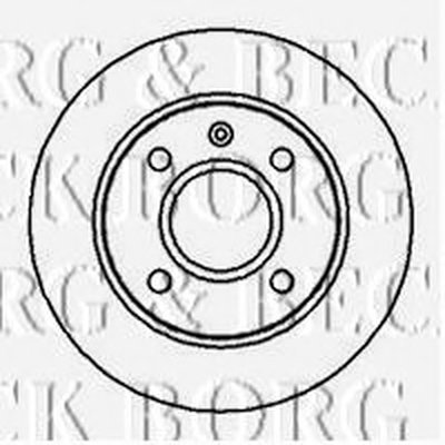 Тормозной диск BORG & BECK купить