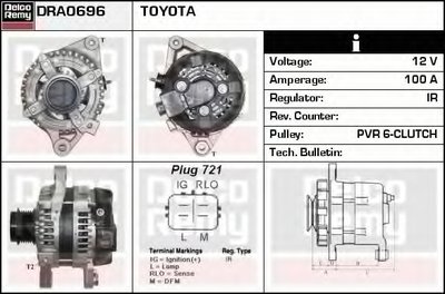 Генератор Remanufactured REMY (Light Duty) DELCO REMY купить