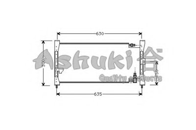 Конденсатор, кондиционер ASHUKI купить