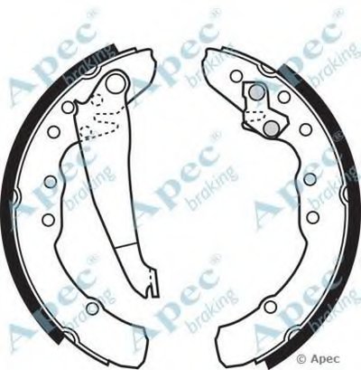 Тормозные колодки APEC braking купить