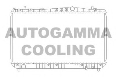 Радиатор, охлаждение двигателя AUTOGAMMA купить